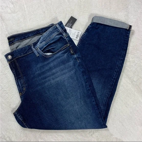 Silver Jeans Boyfriend Mid Rise NWT - Picture 3 of 12